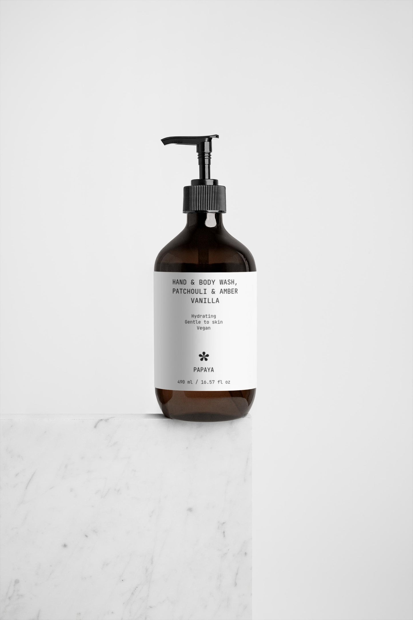 Hand & Body Wash, Patchouli & Amber Vanilla